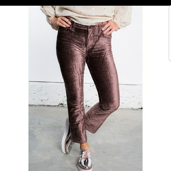 Free People Pants - Free People Velvet Pants